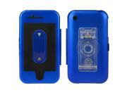 Aluminum Protect Case Shell for iPhone 3 Blue