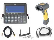 Motorola VC5090 Fork Lift Computer KIT Half Screen WiFi CE 5.0 Mounting Bracket Assembly Power Cable LS3408 ER Barcode Scanner with RS232 Cable