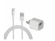 8 Pin to USB Sync Data Charger Cable for iPhone 5s 5c 5 iPad 4 Mini iPod Touch Non Retail Packaging White