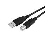 6ft 6 feet USB 2.0 A Male to B Male High Speed Printer Scanner Cable Black New