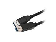 10FT 10 Feet Black SuperSpeed USB 3.0 A Male to B Male Cable