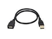 Monoprice 1.5ft USB 2.0 A Male to A Female Extension 28 24AWG Cable Gold Plated