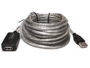 50FT High Speed 480Mbps USB 2.0 Active Repeater M F Extension Cable Adapter Cord