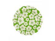 bulk buys Green White Floral Cocktail Plates