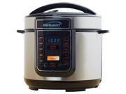 Brentwood EPC 526 Cooker 1.25 gal Black Stainless Steel