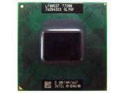 Intel Core2 Duo Processor T7200 2.0GHz 4MB Socket M 478 pin laptop CPU