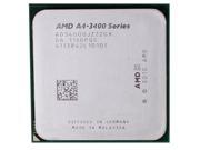 AMD A4 3400 2.7GHz Dual Core Processor APU with AMD Radeon 6410 HD Graphics Socket FM1 65W desktop CPU