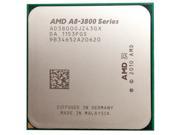 AMD A8 3800 2.4GHz 65W Quad Core Processor Socket FM1 AD3850WNZ43GX desktop CPU