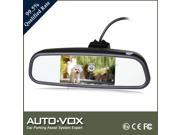 New Design 4.3 Smaller Look Multifunction Dual Cameras FHD 1080P Rearview Car Mirror For Compact Car