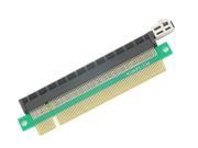 PCI E 16x Male to Female Riser Extension Card Adapter for 1U 2U 3U IPC Chassis