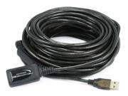 Monoprice 49ft 15M USB 2.0 A Male to A Female Active Extension Repeater Cable Kinect PS3 Move Compatible Extension