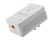 Monoprice Ethernet over Power HD Stream 500Mbps Powerline Adapter with AC Pass Through