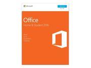 Microsoft Office 2016 Home and Student Windows 1 PC Key Card 79G 04589