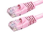 Monoprice FLEXboot Series Cat5e 24AWG UTP Ethernet Network Patch Cable 25ft Pink