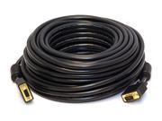 75ft Super VGA M F CL2 Rated For In Wall Installation Cable w Ferrites Gold Plated