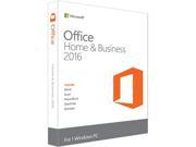Microsoft Office Home and Business 2016 Product Key Card 1 PC T5D 02776