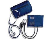 6 3 16 Aneroid Sphygmomanometer Dual Head Stethoscope Kit Mabis 01 260 211