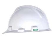 MSA 466354 Hard Hat Front Brim White