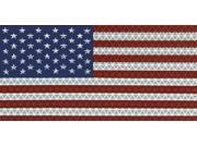 ORALITE American Flag Decal Reflect 6.5x3.75 In 18376