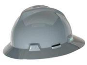 MSA 454731 Hard Hat Full Brim Gray