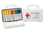 AMERICAN RED CROSS 711238 GR First Aid Kit Unitized White 64Pcs 10Ppl