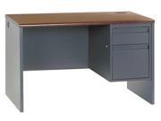 Mbi Office Desk 800 Series 48 W x 30 D x 29 1 2 H Mahogany J 30012 MC