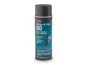 3M 80 Rubber and Vinyl Spray Adhesive 24 Oz High Strength Hight Temperature