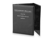 BELL 11003 8 Tri Fold Document Wallet Black