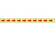 Yellow Red Floor Marking Tape Value Brand 9RX033 W