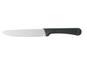 10 Black Polypropylene Handle Steak Knife Walco 610527
