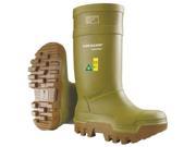 DUNLOP E662843 Safety Knee Boots Pull On 10 Green
