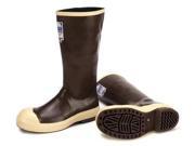 Size 8 Mid Calf Boots Men s Tan Steel Toe Servus By Honeywell