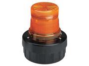 FEDERAL SIGNAL Warning Light w Sound LED Amber 120VAC AV1 LED 120A