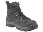 DR. MARTENS R16277001 Work Boots Men 7 Lace Up Hiker Black PR