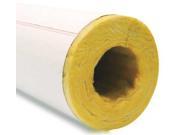 Owens Corning 3 x 3 ft. Fiberglass Pipe Insulation 1 1 2 Wall 722574