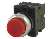 EATON M22M DLH R K11 R Illuminated Pushbutton 22mm Extended Red