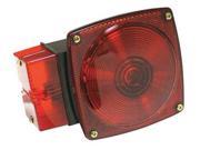 REESE 73827 Submersible Stop Light Red Square