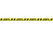HARRIS INDUSTRIES 31976 Safety Warning Tape Roll 3In W 60 ft. L