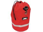 CONDOR 25F567 Fleece Lnd Bag Drawstring 14x8 1 2In Red