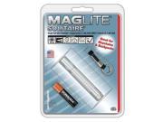 MAGLITE K3A106K Flashlight Incandescent Silver 748CP AAA