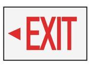 9.00 Hazardous Location Lighting Accessory Exit Sign Decal Killark NWP DECAL03