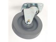 Swivel Plate Caster Therm Rubber 5 in. 200 lb. 1G091