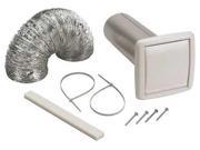 BROAN WVK2A Wall Vent Kit Flexible Duct 5 ft. L