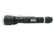 K E Safety LED 150 Lumens Tactical Black Handheld Flashlight KE FL67