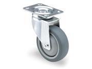 SHEPHERD CASTER PGS50120ZN TPR22 GG Swivel Plate Caster 280 lb. Zinc Plated