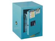 JUSTRITE 890422 Corrosive Safety Cabinet Steel 22 In. H