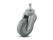 SHEPHERD CASTER PEC30223GR TPU03 GG Swivel Stem Caster Polyurthn 3 in 120 lb