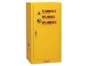 Flammable Safety Cabinet 16 Gal. Yellow G5615215