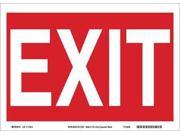 Exit Sign Brady 118133