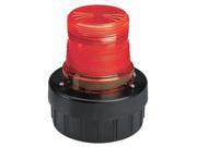 FEDERAL SIGNAL Warning Light w Sound LED Red 120VAC AV1 LED 120R